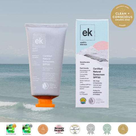 Certified Natural Suncare Sensitive Skin, Baby & Children SPF50
