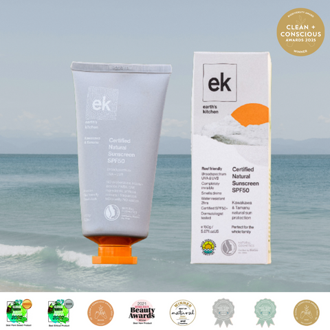 Certified Natural Suncare Kawakawa & Tamanu FAMILY SPF50